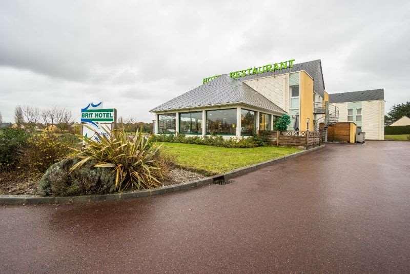 Brit Hotel De La Cote Des Havres Lessay Eksteriør bilde