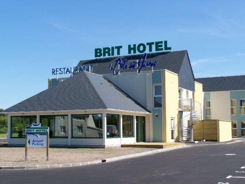 Brit Hotel De La Cote Des Havres Lessay Eksteriør bilde